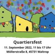 Flyer Quartiersfest