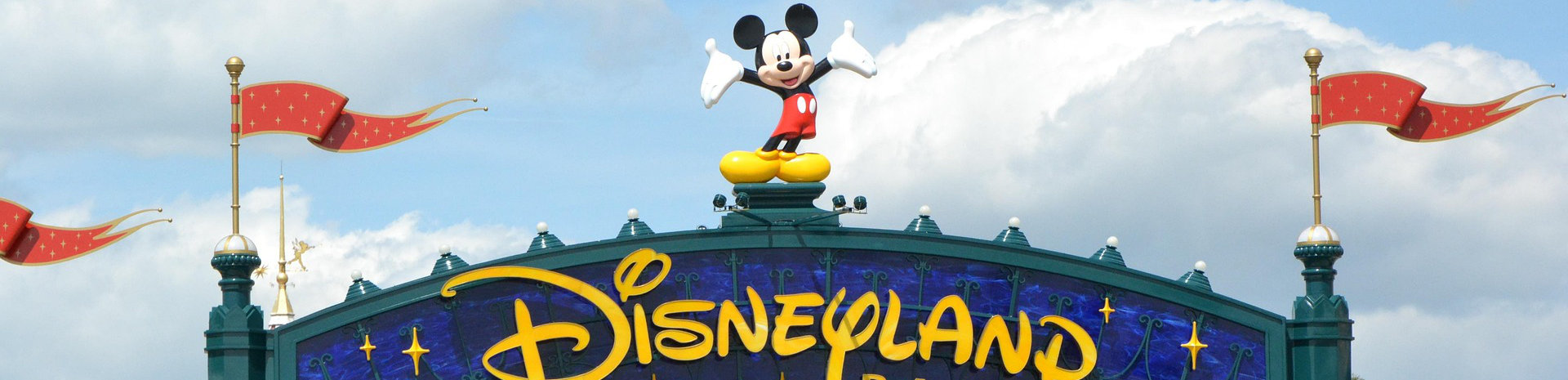 Eingang zum Disneyland Paris